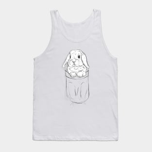Lop Hase im Beutel Tank Top